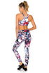 Luli Fama Cienfuegos Grommet T-Back Sports Bra